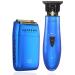 Supreme Trimmer DLC T Shaper & Crunch Lite Haircutting Kit | Barber Hair Trimmer ST5205 & STF600 Foil Shaver Professional Beard Trimmer | Blue