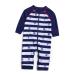 BONVERANO Baby Boys Swimsuit Toddler Bathing Suit Full-Length Zipper One Piece Swimwear with UPF 50+ Sun Protection 2-3 Years Yawl