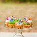Buy Catelves 50 Edible Dinosaur Cake Decorations | Dino Tortendeco & Birthday Party Supplies - Buy Online on SooperMarket.com