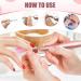 DHWEKU Nail Cutter Accessory Set Professional Manicure Pedicure Cutter Bits & Abrasive Sleeve Set for Nail Art 200 Pieces Sanding Sleeves with Nail Drill 180T/240 Nail Art Sanding - Buy Online on SooperMarket.com