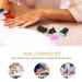 Frcolor 3 Piece Nail Stamp Set - 4 Design Stamp Scrapers | Nail Art Accessories for Creative Manicures - Buy Online on SooperMarket.com