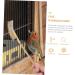 PRETYZOOM 1 Set Bird Cage Cleaning Brush Metal Cleaner Bird Brush Cleaning Bird Cage Accessories Bird Supplies 24X3X2CM As Shown - Buy Online on SooperMarket.com