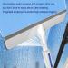 Squeegee For Window Cleaning with Spray and 3 Pads 2024 New Double Sided Spray Window Retractable Cleani Cleaner Spray Glass White 30cm panel - Buy Online on SooperMarket.com