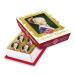 Vine Constanze Mozart-Kugeln Baroque 6-pack Mozart balls made of alpine milk chocolate filled with pistachios marzipan almonds hazelnut nougat 120g (6 Constanze Mozart balls) chocolate
