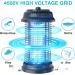 Palone 20W IPX4 Waterproof Electric Insect Killer - UV Mosquito Trap & Fly Trap for Indoor and Eaves Protection - Buy Online on SooperMarket.com