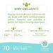Organyc 100% Certified Organic Cotton Makeup Pads - Natural Unbleached Makeup Remover Rounds (70 Count) - Buy Online on SooperMarket.com