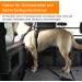 Adjustable Dog Seat Belt - 2-Piece 3-in-1 Reflective Bungee Car Harness for All Breeds | Universal Fit Buckle Hook (Black) - Buy Online on SooperMarket.com