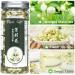 Organic Jasmine Tea - 100% Pure Dried Flowers | Loose Leaf Herbal Tea | 30g Jasmine Flower Mix & Essential Oil Extract - Buy Online on SooperMarket.com