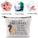 Advice from a Squirrel Makeup Bag - Perfect Gift for Squirrel and Nature Lovers - Buy Online on SooperMarket.com