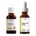 Dr Corbyn Immunity Support Bundle: Echinacea Tincture Drops (50ml) & Vitamin D3 1 000IU (50ml) | Highly Absorbable & Fast Acting Bundle