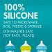 Boon NURSH Silicone Replacement Nipple - 3 Count, Slow Flow, Stage 1, Birth and Up - Air-Free Feeding - Buy Online on SooperMarket.com