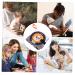 Abaodam 3st Fabric Book - Educational PlayOsmo Learning Toy for Toddlers | White Baby Books & Stuffed Toys for Children - Buy Online on SooperMarket.com