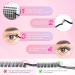 Glowing Win DIY Cluster Lashes Set - 144PCs Individual Eyelash Extensions with Bond Sea & Tweezers | 8-16mm Natural Fake Lashes - Buy Online on SooperMarket.com