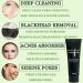 Charcoal Blackhead Remover Mask - Deep Cleansing Peel Off Face Mask for All Skin Types | Purifying Skin Care - Buy Online on SooperMarket.com