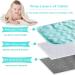 Portable Baby Changing Mat - Waterproof Foldable Travel Urinal Pad - 60x35cm - Blue - Buy Online on SooperMarket.com