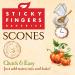 Sticky Fingers Bakeries Pumpkin Spice Scone Mix - Just Add Water, Mix & Bake - 2 Packs, 24 Scones - Buy Online on SooperMarket.com