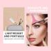 Silicone Eyebrow Stencils - 6 in 1 Reusable Templates for Easy Brow Stamp & Eye Makeup - Perfect for Beginners - Pink - Buy Online on SooperMarket.com