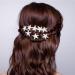 6pcs U Shape Starfish Hair Pins | Elegant Wedding Party Accessory - International Shipping - Buy Online on SooperMarket.com