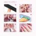 200Pcs Long Nail Forms for Acrylic & Gel Nails - Durable Extension Tips with Numbered Stickers - Buy Online on SooperMarket.com