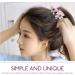minkissy Flower Hair Tie Stretchy Hair Band Ponytail Holder Elastic Hair Ring Hair Accessory - Buy Online on SooperMarket.com