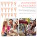 Beavorty 150 Pcs Popcorn Bag Cellophane Bags Cookies Bags Christmas Candy Cone Treat Bags Marshmallows Piping Bags Pink Candy Cookies Cone Bags Snack Cone Bags Disposable Child Paper Food - Buy Online on SooperMarket.com
