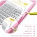 3D-C Pre Made Fan Eyelash Extensions 9-15mm - Short Stem Russian Volume Lashes 0.10 - 3D-C-0.10-9-15 Mix - Buy Online on SooperMarket.com