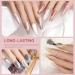 RARJSM Cat Eye Gel Nail Polish Set with Magnet Stick 9D Galaxy Velvet Silver Glitter Nude Purple Pink Red Champagne Gold Brown 6 Colors Ice Jelly Gel Polish UV LED Curing Requires Soak Off Home Salon Nude Cat Eye Set - Buy Online on SooperMarket.com