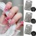 1440Pcs Flatback Rhinestones Nails Art For DIY Projects And Clothing Embellishments Crafts And Sewing Nails Art Decoration 03 small trapezoid - Buy Online on SooperMarket.com