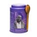 JusTea PURPLE RAIN | Loose Leaf Purple Tea | Tin with Hand Carved Tea Spoon | 40+ Cups (2.8oz) | Very Low Caffeine | Award-Winning | Fair Trade | Non-GMO Loose Leaf Tea Tin - Buy Online on SooperMarket.com