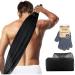 Yiclick Back Scrubber for Shower Bath  African Net Sponge + Exfoliating Gloves  Exfoliating Body Scrubber  Body Scrub Exfoliator  Exfoliating Washcloth Wash Cloth Towel Loofah Mitt for Men Women Exfoliating Gloves + Afri...