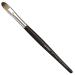 Da Vinci CONCEALER BRUSH vegan synthetic fiber size 12 Made in Germany 1 piece Black 1 piece (1 pack)