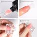 Sularpek 5 Pcs Transparent Nail Clip Polygel Nail Clip Polygel Nail Clamps for Quick Building Gel Nail Tips Clip Plastic Finger Extension UV LED Builder for DIY Manicure Nail Art. - Buy Online on SooperMarket.com