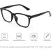 Buy GQUEEN Horn-Rimmed Glasses - UV400 Fake Nerd Glasses for Men & Women | Shiny Black No Prescription Needed - International Shipping - Buy Online on SooperMarket.com