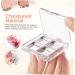 Healvian 6 Pcs Transparent Square Eye Shadow Box Empty Makeup Pallet Balm Blusher Containers Plastic - Buy Online on SooperMarket.com