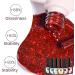 Christmas Gel Nail Polish Set Glitter Red Green Gold Silver 6 Colors Burgundy Dark Red Soak Off LED/UV Lamp Manicure Nail Varnish Sets for Women Nail Art Salon DIY Home - Buy Online on SooperMarket.com