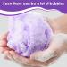 Linkidea 8 Pack Stretchable Exfoliating Towels with Handles - Wholesale Bulk Pack for Deep Cleansing Body Shower - Buy Online on SooperMarket.com