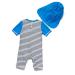 BONVERANO Baby Boys Swimsuit | Toddler Bathing Suit UPF 50+ Sun Protection | Dinosaur Stripe | 2-3 Years - Buy Online on SooperMarket.com