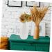 Zerodeko Flower Arrangement Supplies Vintage Small Mirror Round Decor for Home Bulldog Figurine Bridal Bouquets Small Rope Basket Round Wooden Wall Decor Boho Props Sunflower - Buy Online on SooperMarket.com
