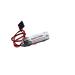 Battery for Toshiba ER6V with JAE 5Pin Connector ER6V (Li-MnO2 2000mAh)