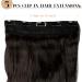 S-noilite Clip in Hair Extensions 24 Inch - Dark Brown Curly Wavy Hairpiece - Buy Online on SooperMarket.com