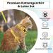 Supet Cat Dishes & Line Set - Perfect Feeding Solution for Kittens | International Shipping Available - Buy Online on SooperMarket.com