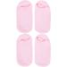 4 Pieces Moisturizing Gel Socks | Essential Oil Foot Care for Cracked Dry Feet - Beauty Salon Quality - Buy Online on SooperMarket.com