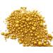 Gold Edible Pearl Sugar Sprinkles - 120g/4.2oz Jar for Cake, Cupcake, Cookie Decorations - Perfect for Weddings, Showers, and Parties - Buy Online on SooperMarket.com