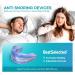 Anti Snoring Mouth Guard Device: Medium Anti Snoring Devices Ronflement Solution - Stop Snore Guard Mouthpiece Sleeping Mouth Stopper - Sleep Apnea Devices (Blue) - Buy Online on SooperMarket.com