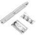 Manual Safety Razor | Ergonomic Rust-Proof Hand Razor for Travel | Perfect for On-the-Go Grooming - Buy Online on SooperMarket.com