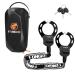 E Scooter Castle Castle for E scooter with waterproof bag bicycle lock theft-proof handcuff lock high safety locks for scooter scooter/e-bike/motorcycle chain locks+pocket