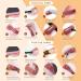 Saviland Poly Gel Nail Kit 7 Colors with Red Black Builder Gel - Nail Enhancement Starter Kit for Manicure Beginners - Buy Online on SooperMarket.com
