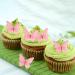 48 Edible Pink Butterflies - Alegre Butterflies TorteDeco | Cake & Cupcake Toppers for Weddings & Baby Showers - Buy Online on SooperMarket.com
