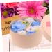 Angoily 1 box essential oil mama gift the flowers flower soap carnation flower Soap soap delicate flowers Christmas roses gift box de artificiales artificial plants indoor 16.2X16.2X8.2CM Blue - Buy Online on SooperMarket.com