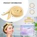 Upgrade Your Hair Game with CORATED 60 Extra Long Heatless Curling Rod Headband in Khaki - No Heat Hair Curler Kit for Short & Long Hair - Buy Online on SooperMarket.com